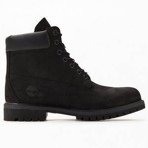 Timberland Black Premium Waterproof Leather Boots